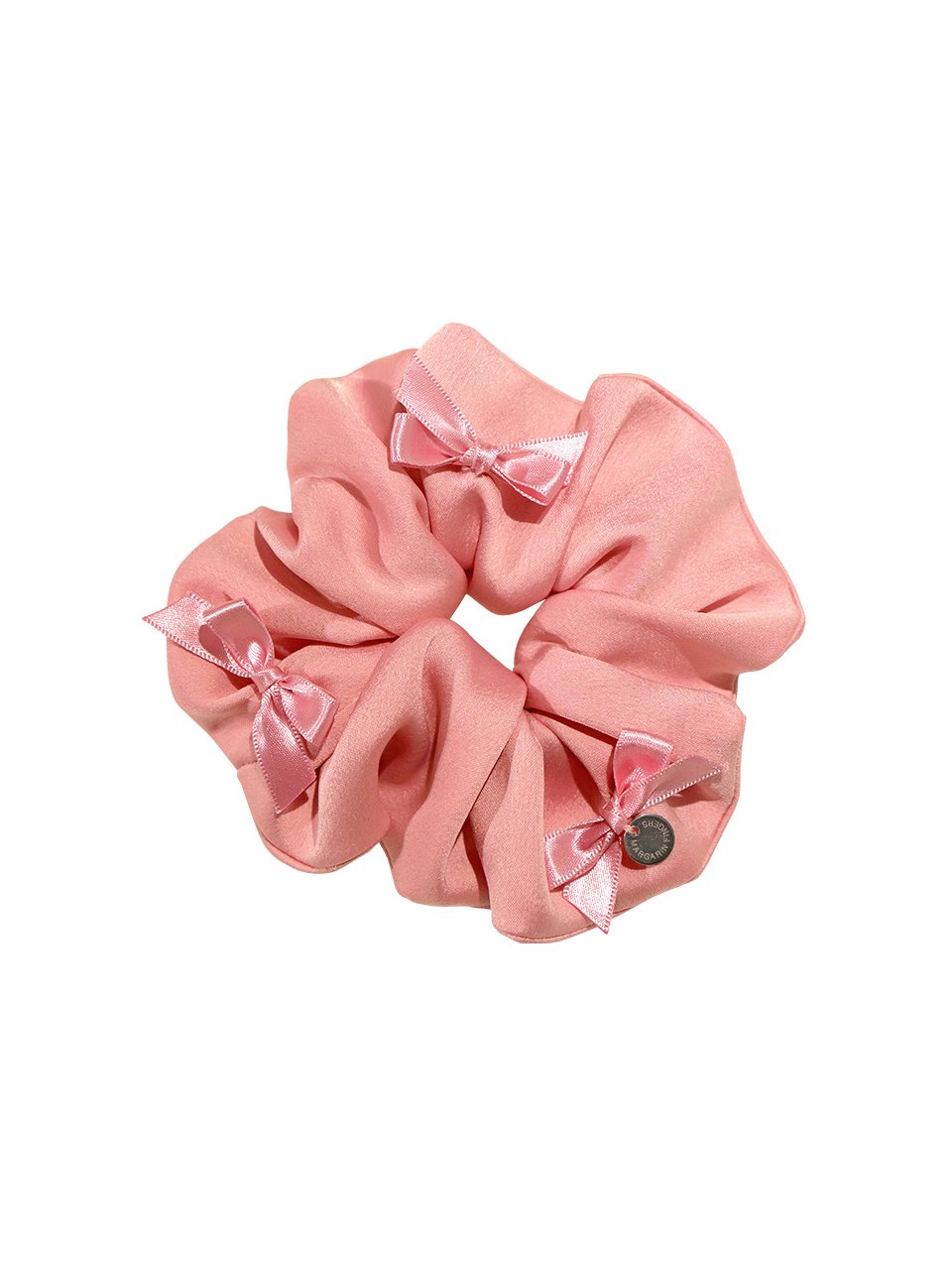 satin ribbon scrunchie (pk)